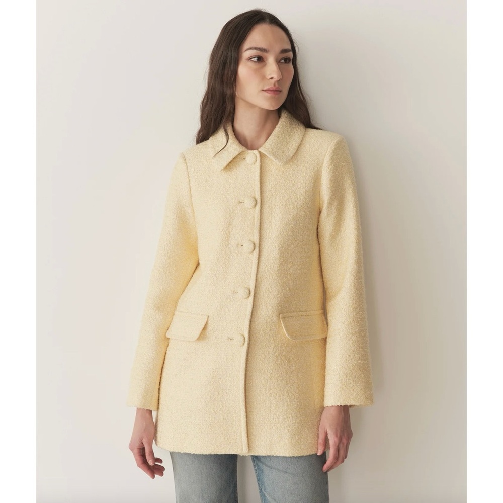 Doen Maribeth Coat Wild Honeysuckle